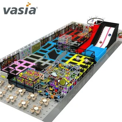 Gorący sprzedawanie komercyjne duży kryty park trampolin