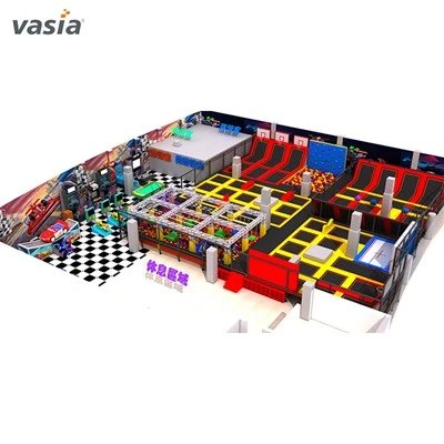 Profesjonalny park trampolin z zajęciami ninja
