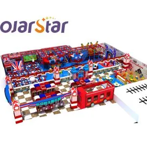 Zabawa na krytym placu zabaw