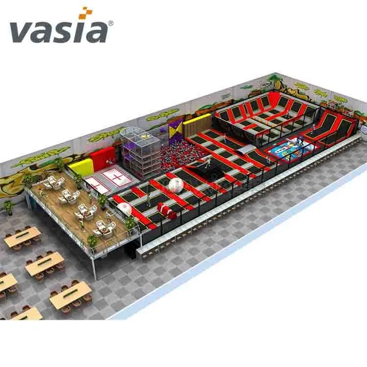 Huge Trampoline Park